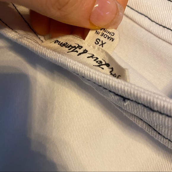 For Love and Lemons Denim Suspender Skirt - Picture 3 of 3